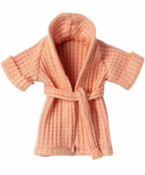 Maileg - Bathrobe - Coral