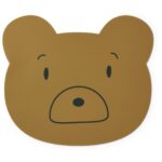Liewood - Aura placemat - Mr bear golden caramel