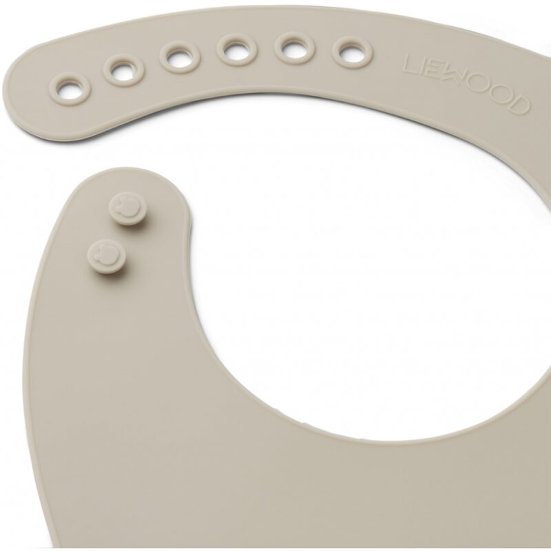 Lätzchen mit Auffangtasche "Tilda Silicone Bib" im 2er Set – Space Multi Mix – Bild 2