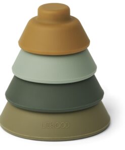 Liewood - Walter stacking tower tree (Green multi mix)