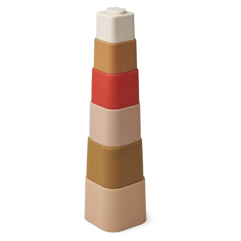 Liewood - Zuzu stacking cups - Apple red multi mix