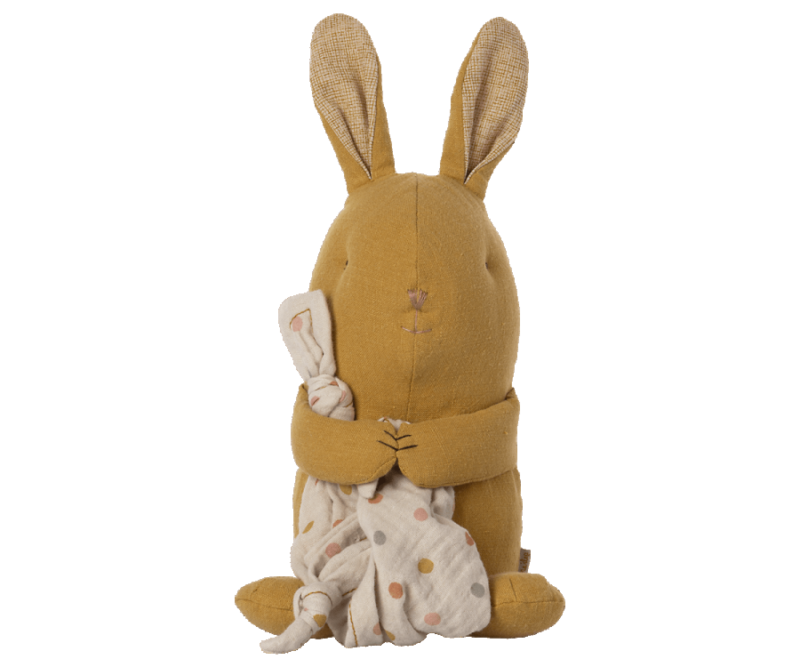 Stofftier mit Spieluhr "Kuschelfreund" – Hase – Bild 2