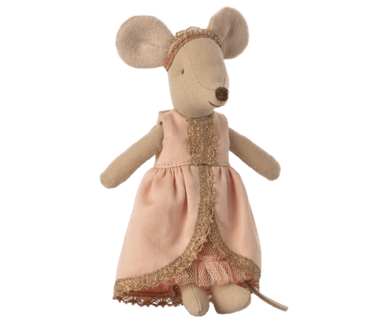Prinzessin Kleid für "Große Schwester Maus" – Rosé – Bild 2