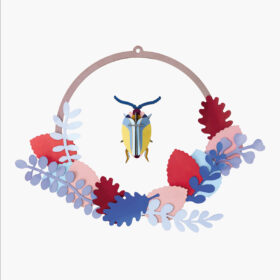 Studio ROOF - Paper Pop Outs - Botanical Wreath