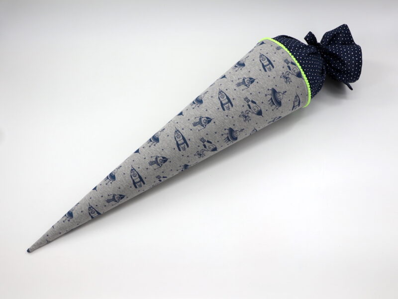 Schultüte "Rakete" mit Namen – Bild 5