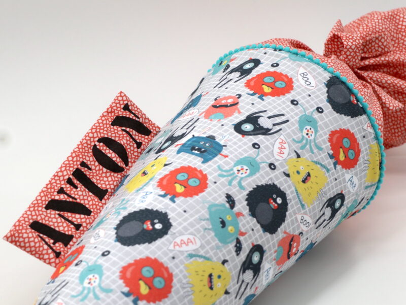 Schultüte "Monster" mit Namen