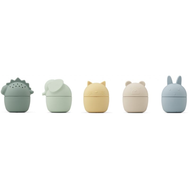 Badespielzeug "Gaby Bath Toys" 5er Set - Dusty Mint Multi Mix – Bild 2