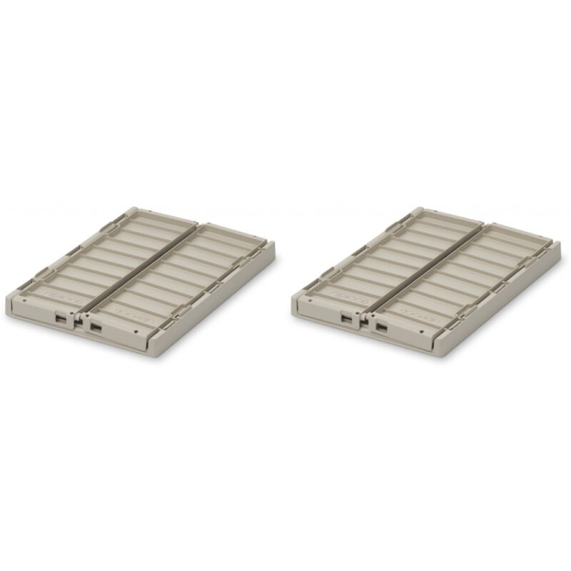 Aufbewahrungskiste "Weston Storage Box S"  2er Set – Sandy – Bild 2