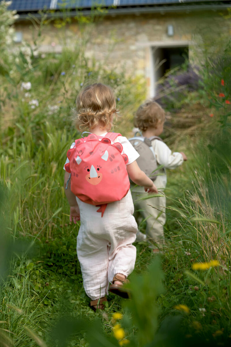 Kindergartenrucksack "Tiny Backpack About Friends" - Dino Rose – Bild 3