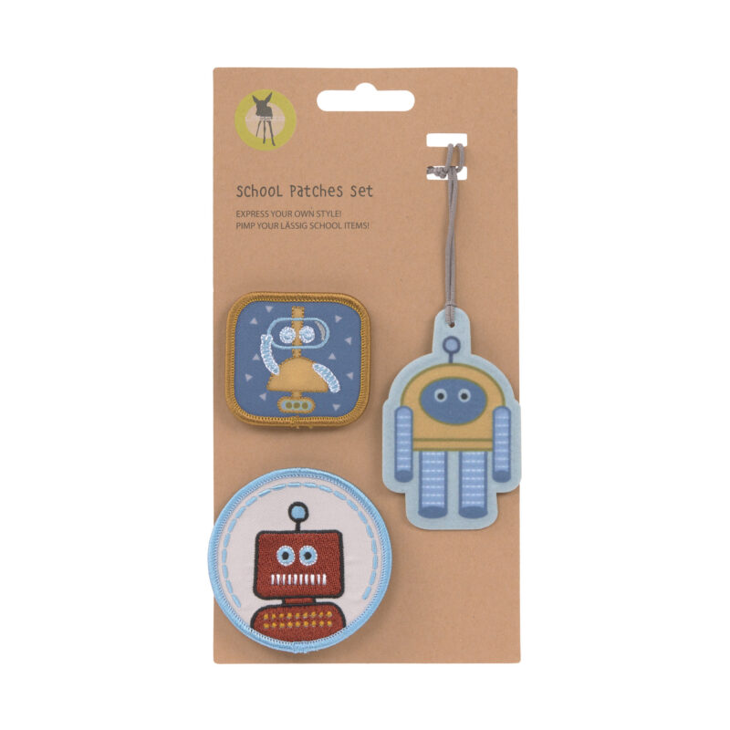 Lässig - School Patches Set (Robot)