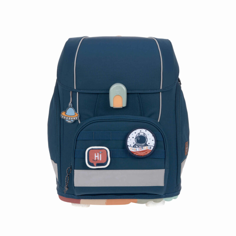 Schulranzen Set 7-teilig "Boxy Unique" – Navy