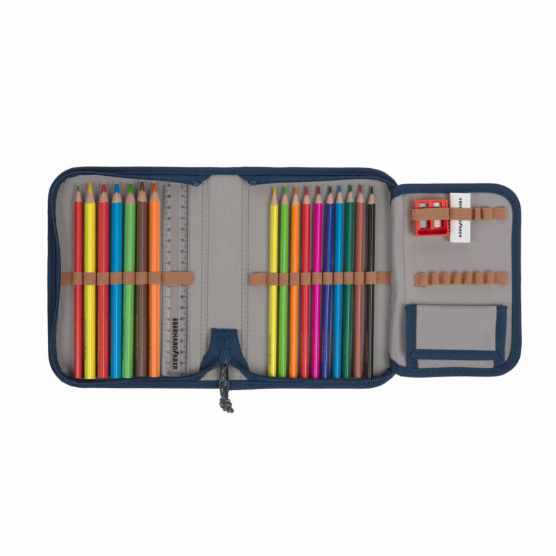 Schulranzen Set 7-teilig "Boxy Unique" – Navy – Bild 10