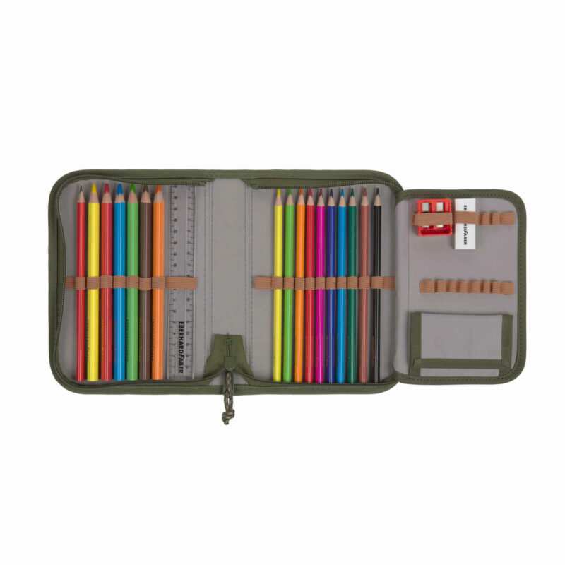 Schulranzen Set 7-teilig "Boxy Unique" – Olive – Bild 11