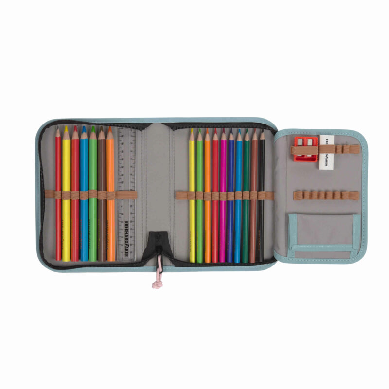 Schulranzen Set 7-teilig "Boxy Unique" – Rose Blue Black – Bild 10