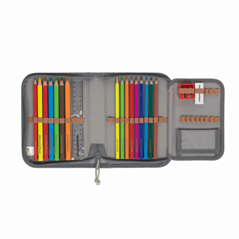 Schulranzen Set 7-teilig "Boxy Unique" – Speckeles Anthracite – Bild 9