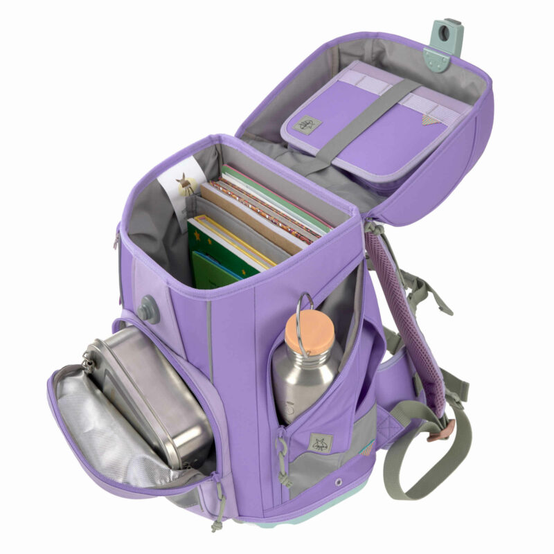 Schulranzen Set 7-teilig "Boxy Unique" – Violet Lavender – Bild 6