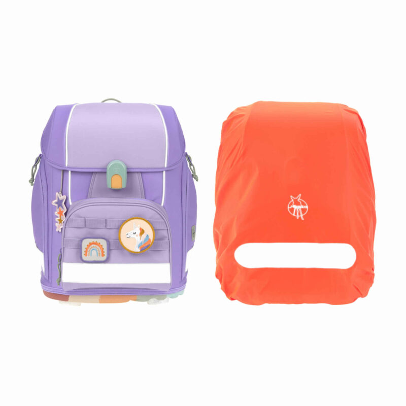 Schulranzen Set 7-teilig "Boxy Unique" – Violet Lavender – Bild 7