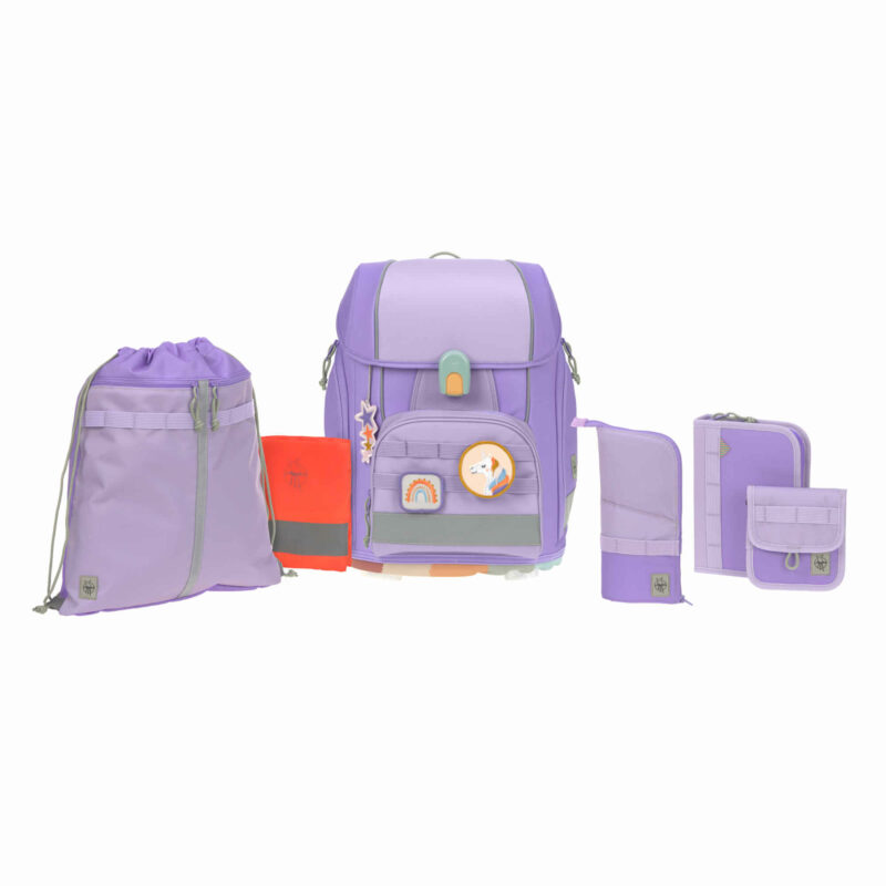 Lässig - School Set Boxy Unique (violet llavender)
