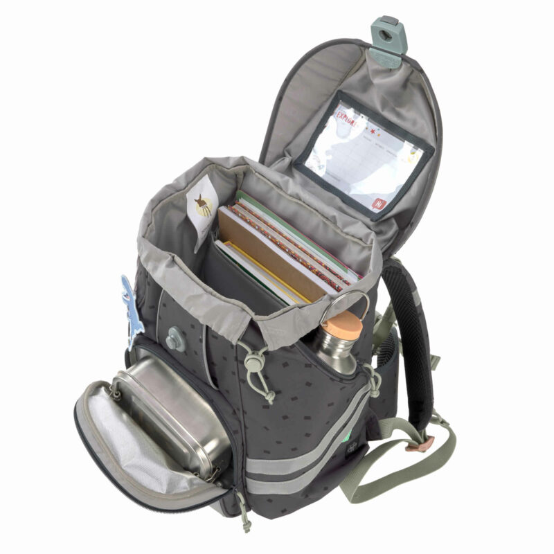Schulranzen Set 7-teilig "Flexy Unique" – Anthracite+ – Bild 6