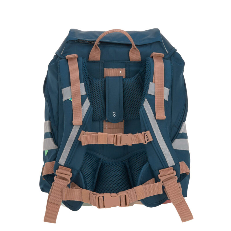 Schulranzen Set 7-teilig "Flexy Unique" – Navy – Bild 3