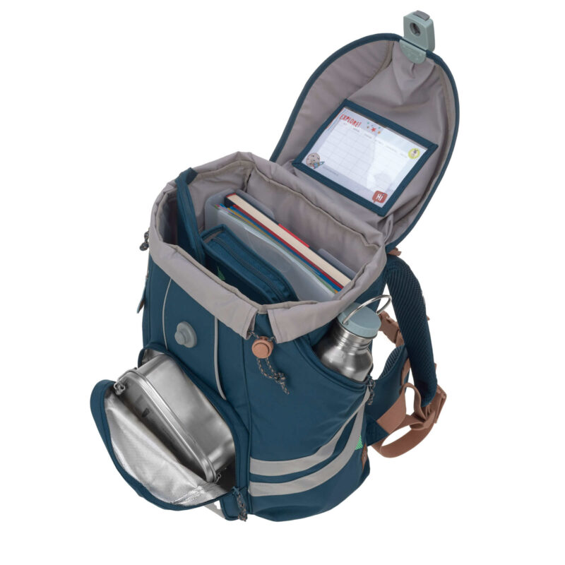 Schulranzen Set 7-teilig "Flexy Unique" – Navy – Bild 7