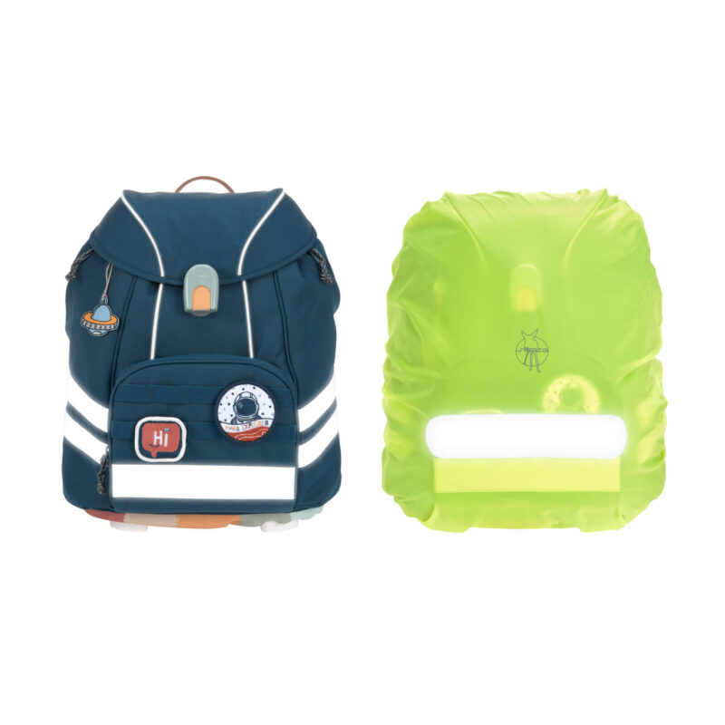 Schulranzen Set 7-teilig "Flexy Unique" – Navy – Bild 9