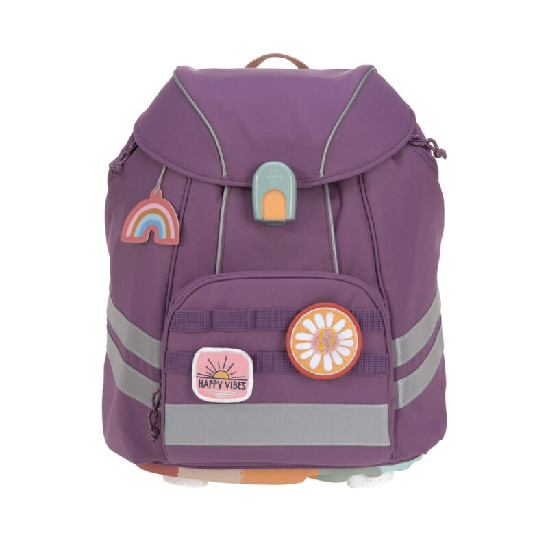 Schulranzen Set 7-teilig "Flexy Unique" – Purple
