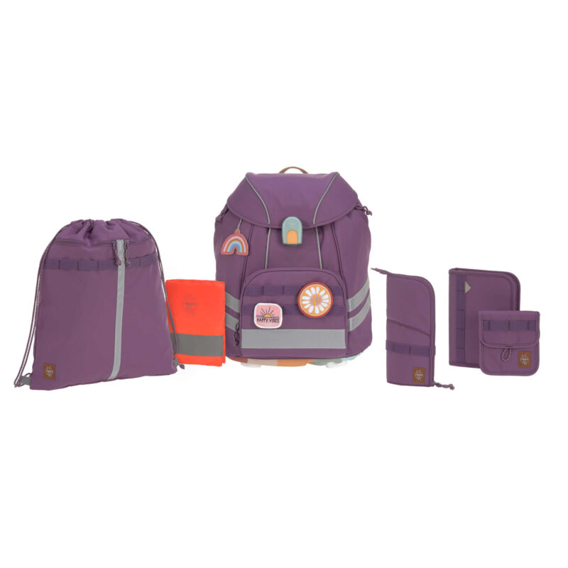 Lässig - School Set Flexy Unique (purple)