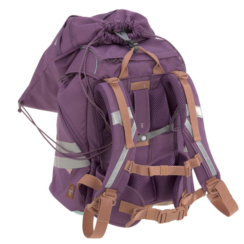 Schulranzen Set 7-teilig "Flexy Unique" – Purple Ehrlich Brothers – Bild 5