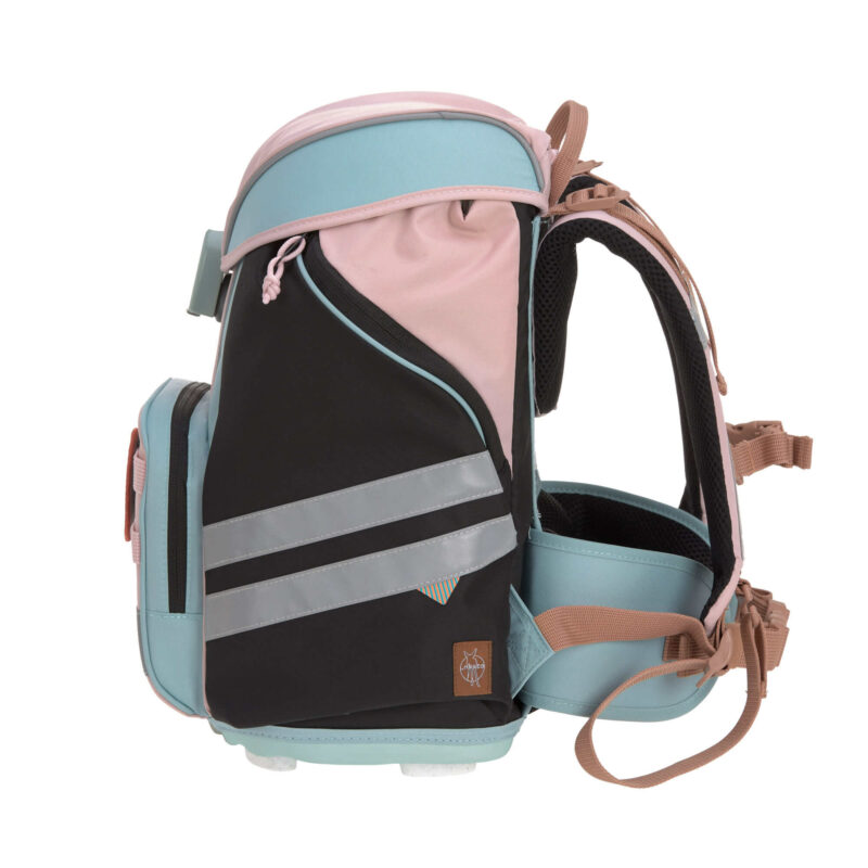 Schulranzen Set 7-teilig "Flexy Unique" – Rose Blue-Black – Bild 5