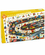 Wimmelpuzzle: Auto Ralley - 54 Stk. von DJECO