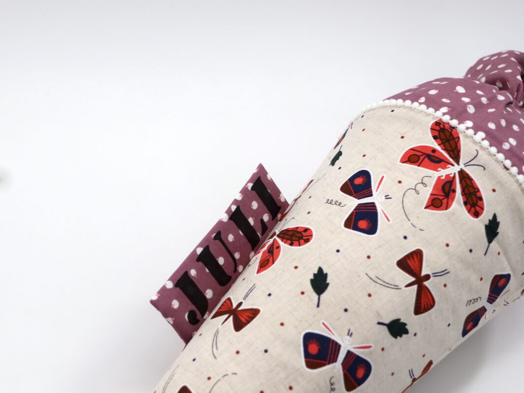Schultüte "Butterfly" mit Namen