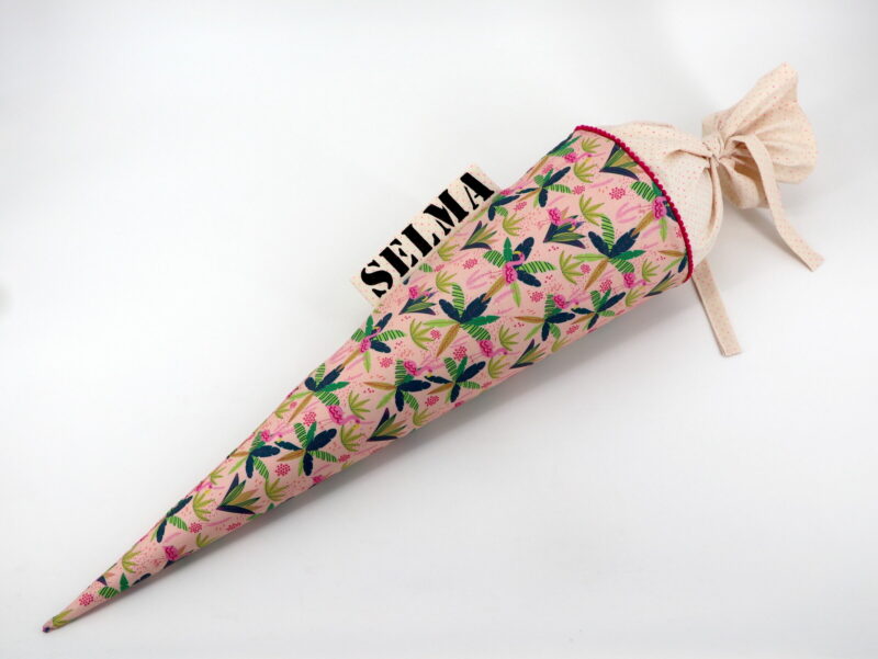 Schultüte "Flamingo" mit Namen – Bild 3