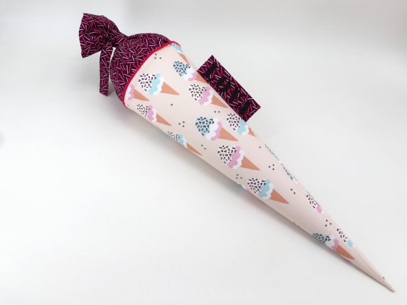 Schultüte "EIS" mit Namen – Bild 2