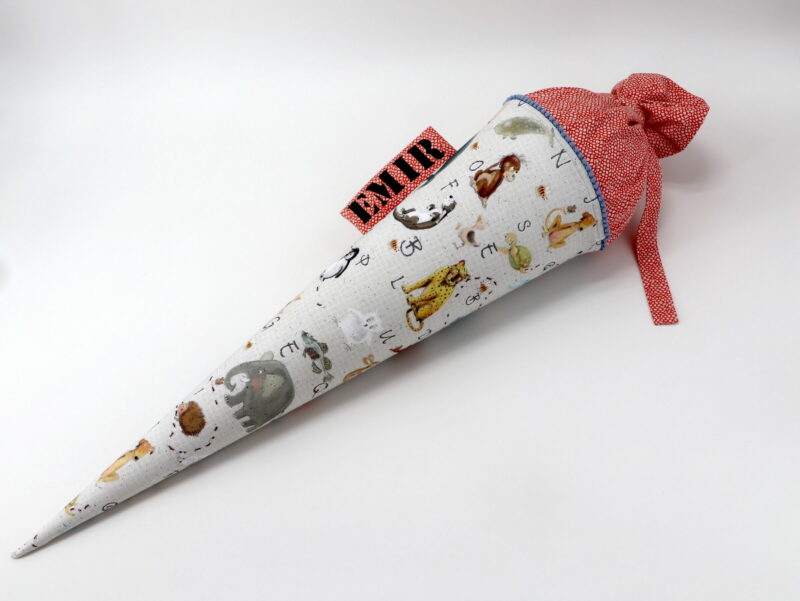 Schultüte "ABC" mit Namen – Bild 2