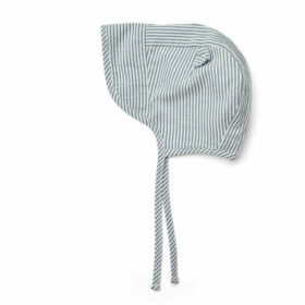 RAE BABY SUN HAT Y/D STRIPE: BLUE WAVE/CREME DE LA CREME