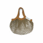 MINNI MESH TOTE BAG OAT/GOLDEN CARAMEL MIX MINNI MESH TOTE BAG OAT/GOLDEN CARAMEL MIX
