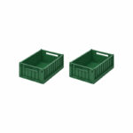WESTON SMALL STORAGE BOX 2 PACK GARDEN GREEN WESTON SMALL STORAGE BOX 2 PACK GARDEN GREEN