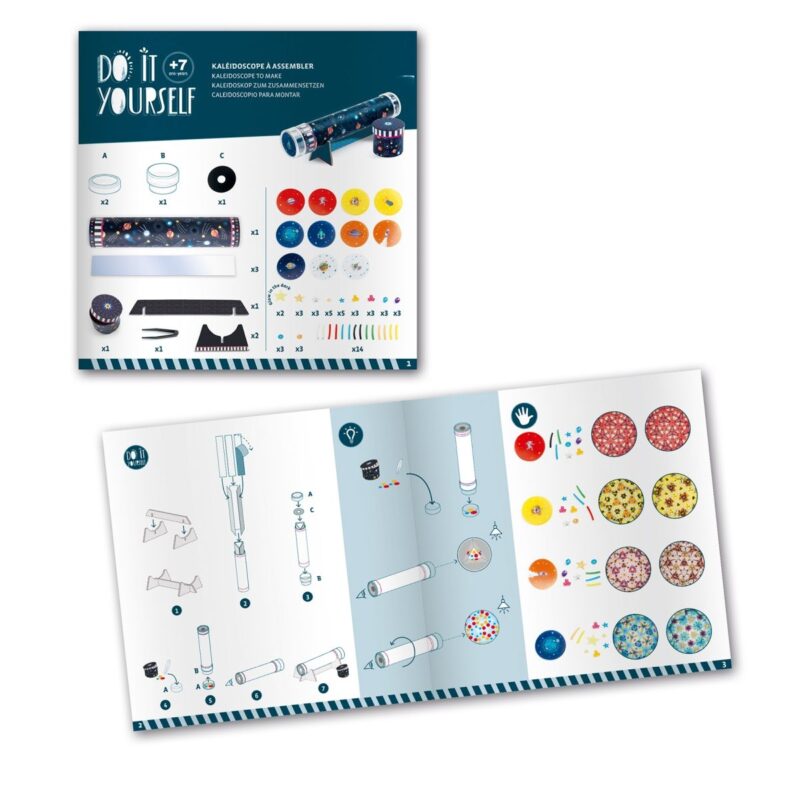 Kreativ-Set "DIY" – Kaleidoskop Raumfahrt – Bild 4