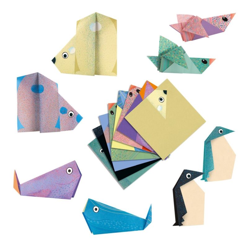 Origami Bastel-Set "Tiere der Arktis" – Bild 2