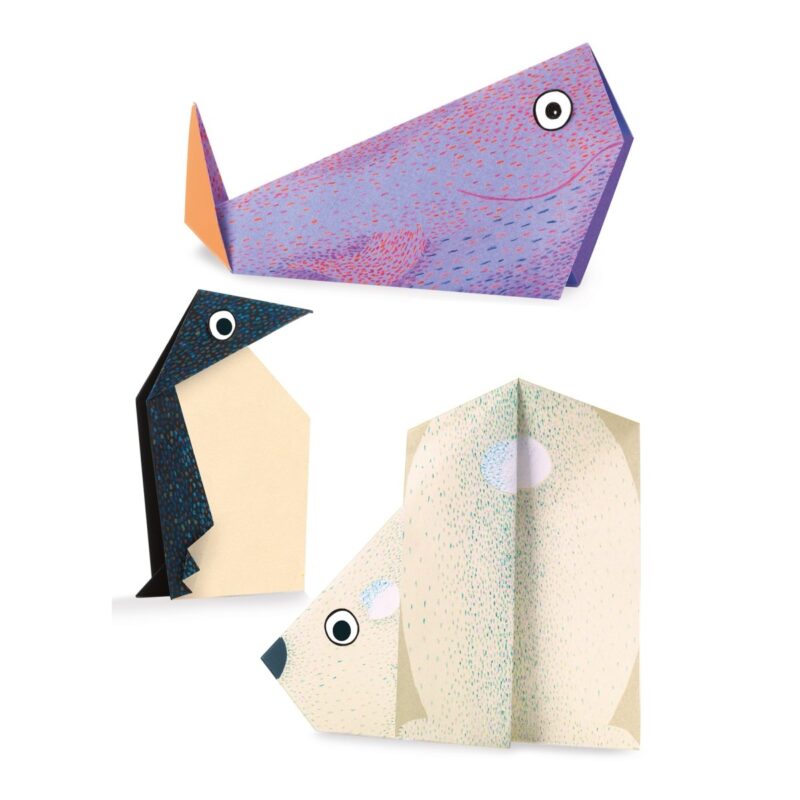 Origami Bastel-Set "Tiere der Arktis" – Bild 4