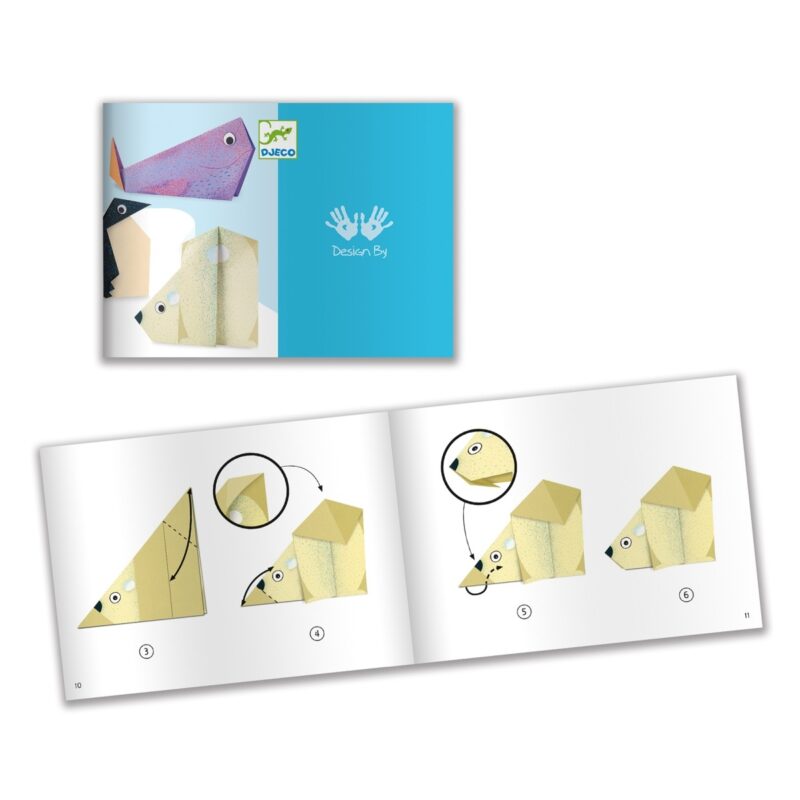 Origami Bastel-Set "Tiere der Arktis" – Bild 5