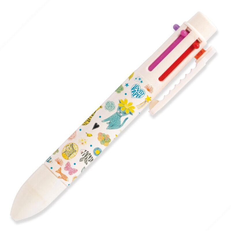 Regenbogen-Stift mit 6 Farben "Elodie" – Bild 2