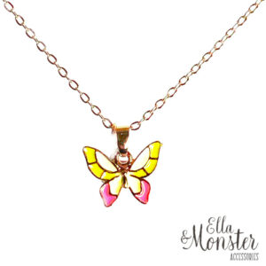 Ella & Monster - Kette Pink Butterfly