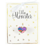 Ella & Monster - Ring Regenbogen Herz lila Ella & Monster - Ring Regenbogen Herz lila