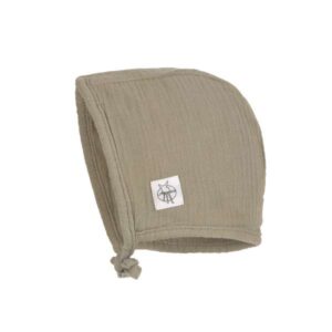 Lässig - Muslin Bonnet GOTS (olive)