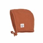Lässig - Muslin Bonnet GOTS (rust)