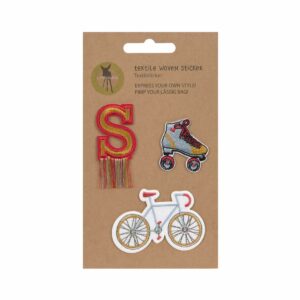 Lässig - Textile Woven Sticker - Stick on Bike
