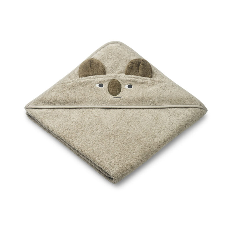 Liewood - Albert hooded towel (Koala)