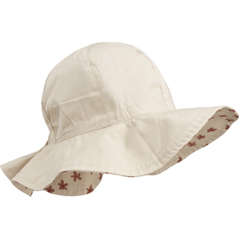 Wende-Sonnenhut "Amelia Reversible Sun Hat" – Floral/Sea Shell Mix 9-12 Monate – Bild 3